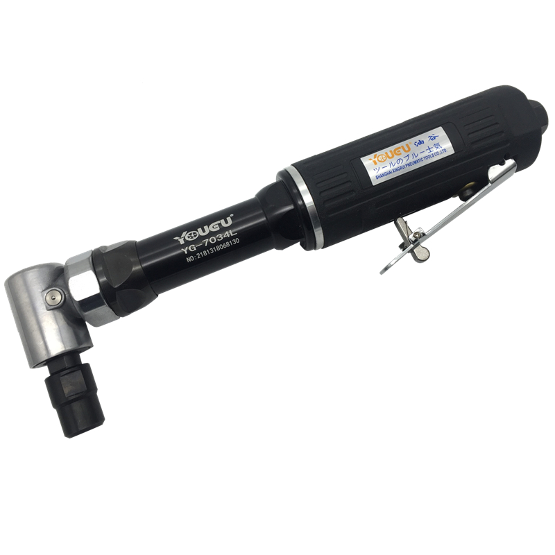 90度氣動刻磨機YG-7034L（90 Angle Air Grinder）